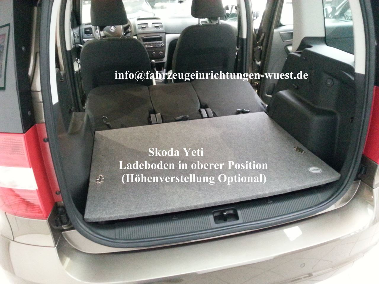  Ladeboden Skoda Yeti